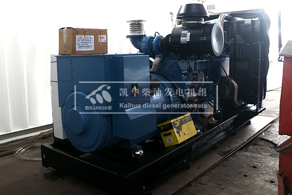 威?？蛻粲嗁彽?00kw玉柴發(fā)電機組成功出廠